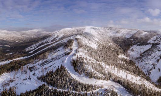 Skiing not only in the mountains