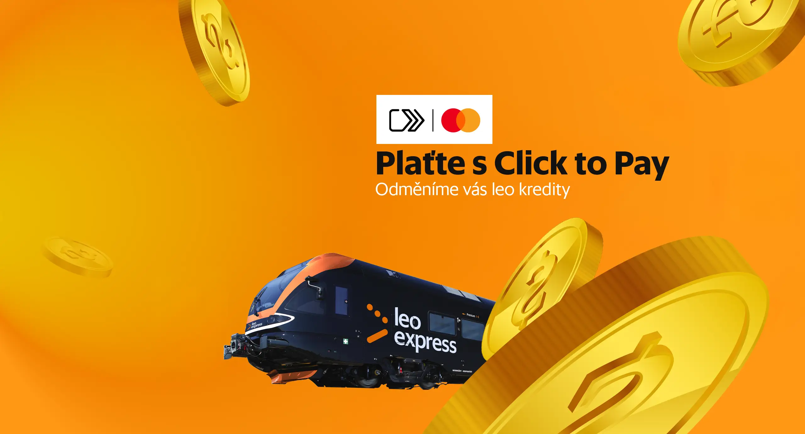 Plaťte s Click to Pay - odměníme vás leo kredity