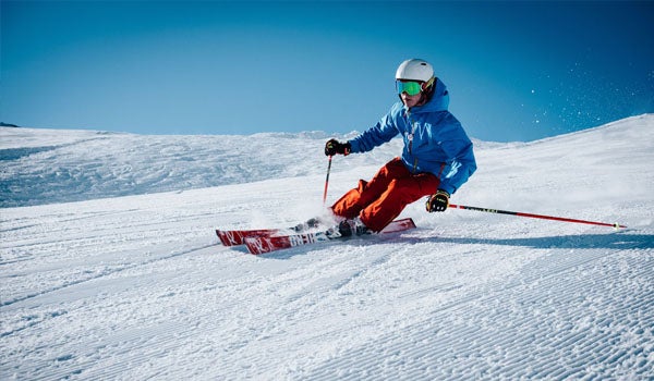 Skiing not just in the Alps