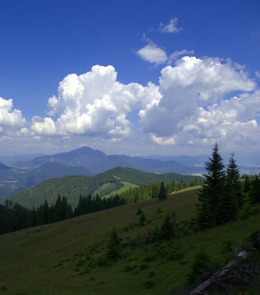 Auf die Spitze von Fatra