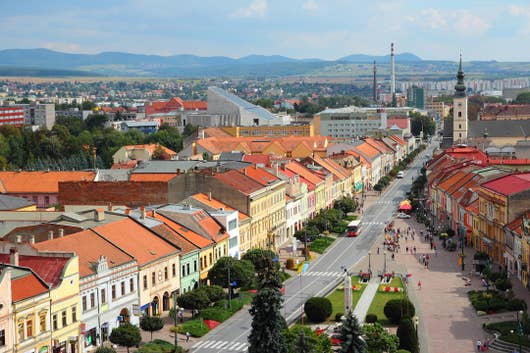 Centre of Šariš region